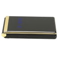 thumbnail image 2 of unique 2.8in Screen Flip Phone for Elder Dual SIM Dual Standby Long Standby Time Multi Function Multi Language 5900mAh 2G Flip Cell Phone Gold, 2 of 5