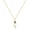 B-Blue, variant on Gold Flower Necklaces for Women Cute Pink Cubic Zircon Tulip Flower Pendant Necklace Daily Jewelry