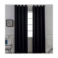 thumbnail image 4 of Cortinas Kitul Blackout Plus Aislamiento Térmico 2 Paneles 215 X 135 Cm Color Negro, 4 of 4