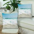 thumbnail image 2 of MKHERT Beach Throw Pillowcase Pillow Cover Cushion Couver 18x18 inch, Set of 2, 2 of 3