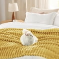 thumbnail image 3 of Manta Bedsure Honey Fleece para sofá, 150 x 200 cm, 3 of 6
