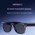 thumbnail image 2 of Angle Tree Smart Glasses with Bluetooth Calling, HD Camera, and AI Translation - Lightweight Anti-Shake Sunglasses, 2 of 5