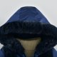 thumbnail image 4 of Gibobby Chamarra acolchada para niñasAbrigo para niños, chaqueta de invierno para bebés, niñas, niños, con capucha, prendas de vestir para niños pequeños(Marina, 3-4 Años), 4 of 5