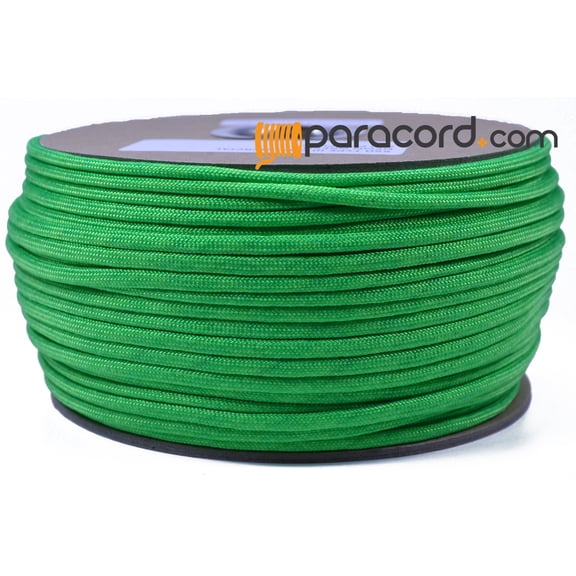 Bored Paracord Brand 550 Type III Paracord - Neon Green - 250 Feet Spool