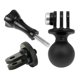 thumbnail image 2 of Camera Ball Tripod Mount Base Adapter 1inch for Gopro 9 8 7 6 5 Action Cameras for RAM Motorcycle Bracket, 2 of 5