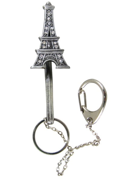 Eiffel Towers Romantic Custom Guitar Pick Pendant Necklace Keychain