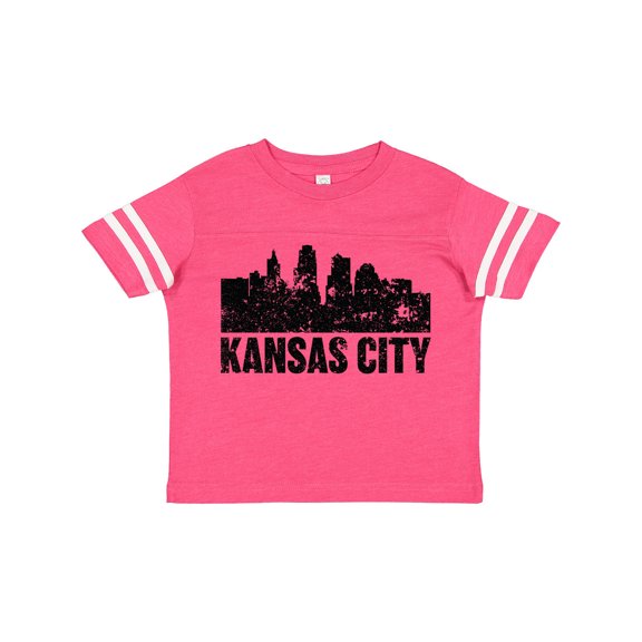 Inktastic Kansas City Skyline Grunge Boys or Girls Toddler T-Shirt