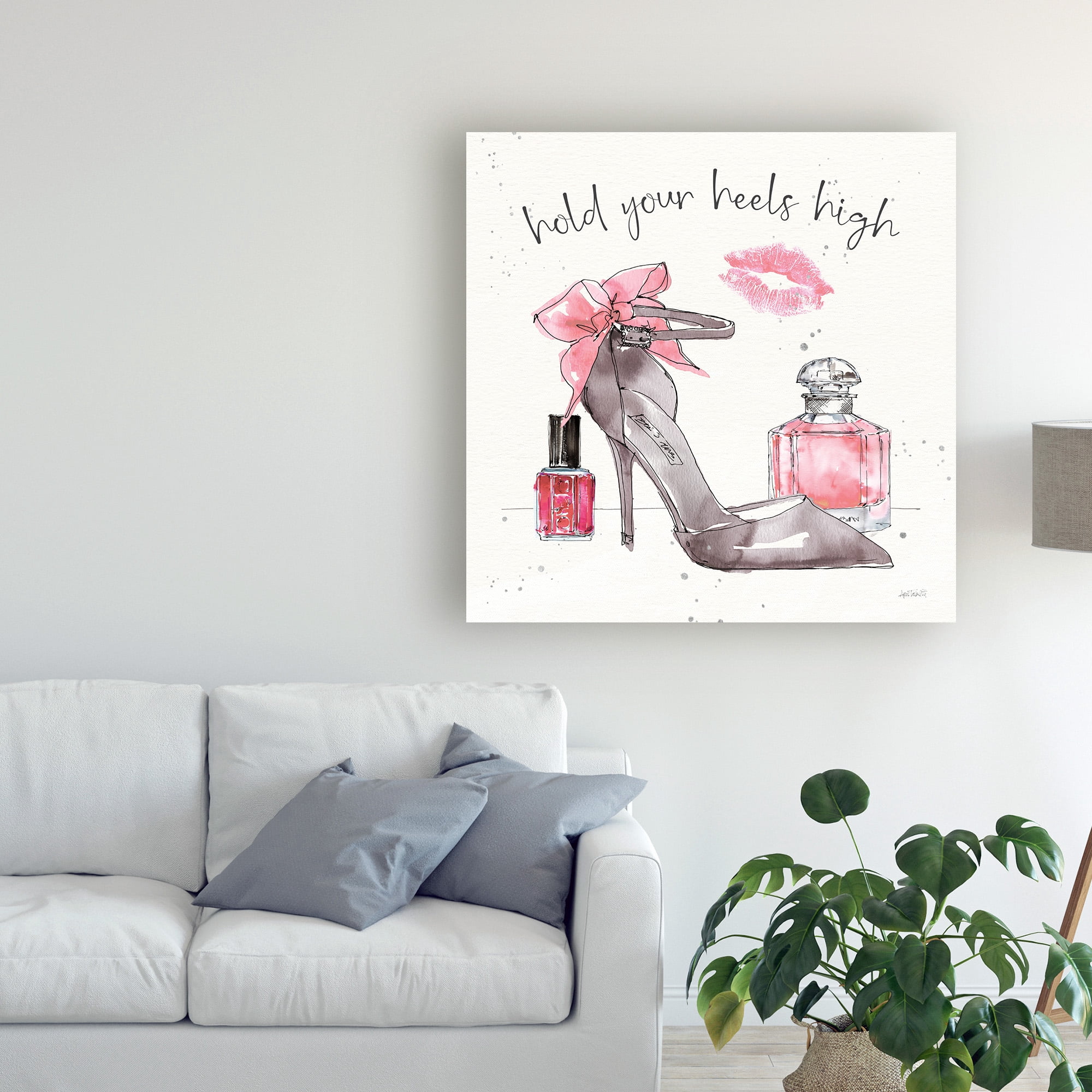 Trademark Fine Art 'Chic Accents IV' Canvas Art by Anne Tavoletti