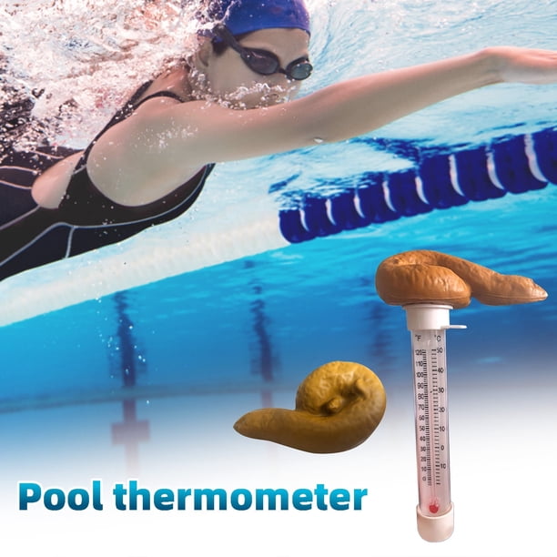Xihbxyly Piscina Flotante de Popó, Divertida Broma de Spa, Resistente Al Agua, Fácil de Quitar con Cuerda, Ideal para Jacuzzis, Piscinas y Fiestas de Spa, Ideal para Entretenimiento Al Aire Libre, Ta