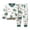 White, variant on Toddler Boy Clothes Little Boys Fall Winter Solid Color Long Sleeve Elastic Waist 6 12 18 24 Months Everyday Outfit Set 2 PC