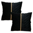 thumbnail image 1 of Paquete de 2 fundas de almohada para reposacabezas de terciopelo holandés para sala de estar, cojín para sofá, reposacabezas para oficina Vhermosa CPB-YL459-3, 1 of 5
