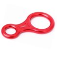 thumbnail image 2 of Rescue Figure 8 Descender, Anodic Oxidation Compact 35KN Climbing Rescue Figure Anti Wear Strong Tension  for Mountaineering, 2 of 8