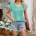 thumbnail image 4 of Button Down Shirts for Women Dressy Floral Printed Long Sleeve Blouse Business Casual Work Tops, 4 of 8