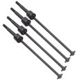 thumbnail image 2 of 4 pcs Universal Steel Drive Shafts Rocker Arm RC Accessories Fits HSP 94188 1/10 RC Car Black, 2 of 5