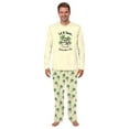 thumbnail image 3 of Let It Snow Somewhere Else Matching Family Christmas Pajamas, Tropical Palm Tree Holiday, 2 Pieces With Pockets, Size NB - Men 6XL, 3 of 7