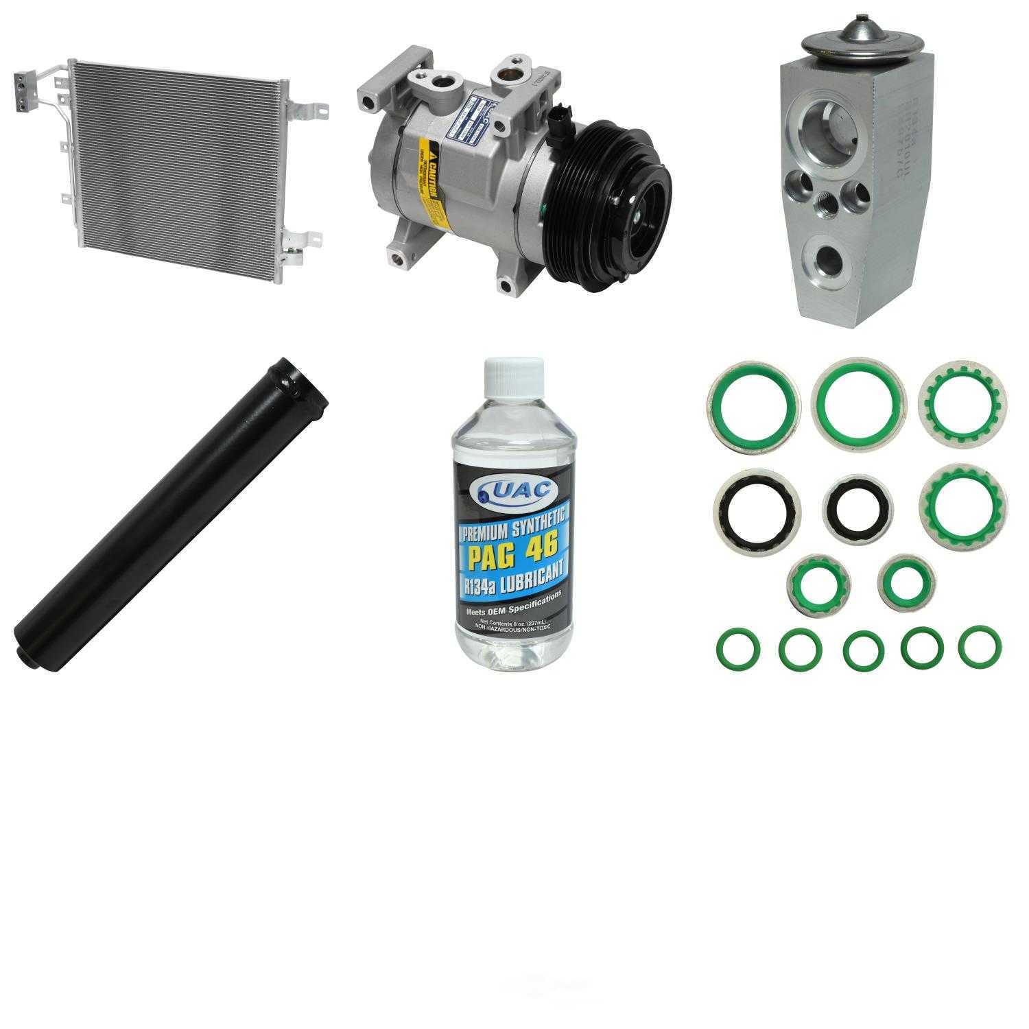 UAC KT 6104A Compressor-condenser Replacement Kit