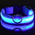 thumbnail image 2 of BadPiggies LED Dog Collar Pet Collar Rechargeable USB Reflective Adjustable Safety Flashing Luminous Leashes Light Up Night For Small Medium Large Dogs, 2 of 9