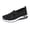 Black, variant on Women Casual Shoes Summer Mesh Breathable Material Round Toe Non One Foot Stirrup Design Classic Casual Sneakers Comfortable Footwear For Daily Leisure Wear ,Us Size:6