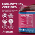 thumbnail image 2 of Pure Clean Performance Cold-Processed Organic Beet Juice Powder, 10.3 Oz, 2 of 10