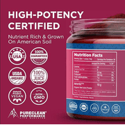 PureClean Beet - Pure Clean Performance Cold-Processed Organic Beet Juice Powder, 10.3 Oz