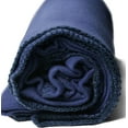 thumbnail image 6 of 12 Pack of Bulk Soft Fleece Blankets 50 X 60, Heavy Weight, Cozy Warm Throw Blanket Sofa Travel Outdoor, Wholesale (50 X 60, 12 Pack Navy Blue), 6 of 7