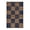 Navy, variant on KLAVATE Natural Jute Handwoven Checkered Floor Mat for Living Room, Bedroom & Entryway