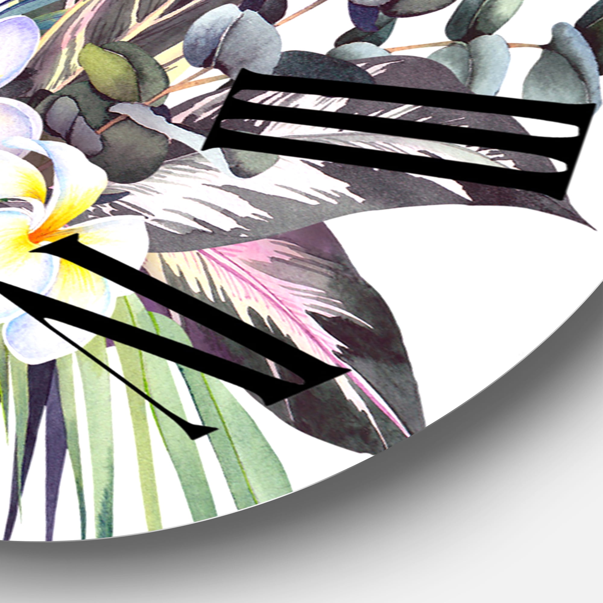 Designart 1 in Quartz Traditional Wall Clock