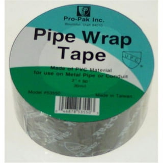 Home Intuition Ceramic Outdoor Water Pipe Insulation Wrap 3×25' Roll -  Pipe Wrap Insulation Tape for Water Pipes - Heated Pipe Wrap Exterior -  Ceramic Heat Tape for Water Pipes Fire Rated