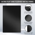 thumbnail image 4 of 36” x 24” Stainless Steel Backsplash - Ultra Flat Metal BackSplash Panel with 4 Pre-Drilled Holes for Quick Install| Kitchen Backsplash Fits Stove Behind Kitchen Wall & Range Hoods, 4 of 8