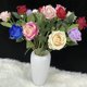 thumbnail image 2 of Ramo de Boda, Ramillete de Rosas Artificiales con satén, Ramo de Novia de Boda romántica, Ramo de Flores Artificiales románticas de simulación para Bodas, Fiestas, fotografía ShuxiuWang 1327533072847, 2 of 5