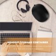 thumbnail image 6 of FRCOLOR Portable Headphone Storage Bag Made of Durable EVA Material for Excellent Protection Black 1pc, 6 of 7