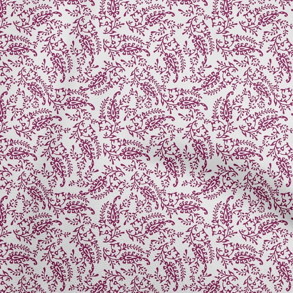 oneOone Viscose Jersey Dark Magenta Fabric Block Sewing Material Print Fabric By The Yard 60 Inch Wide-D6
