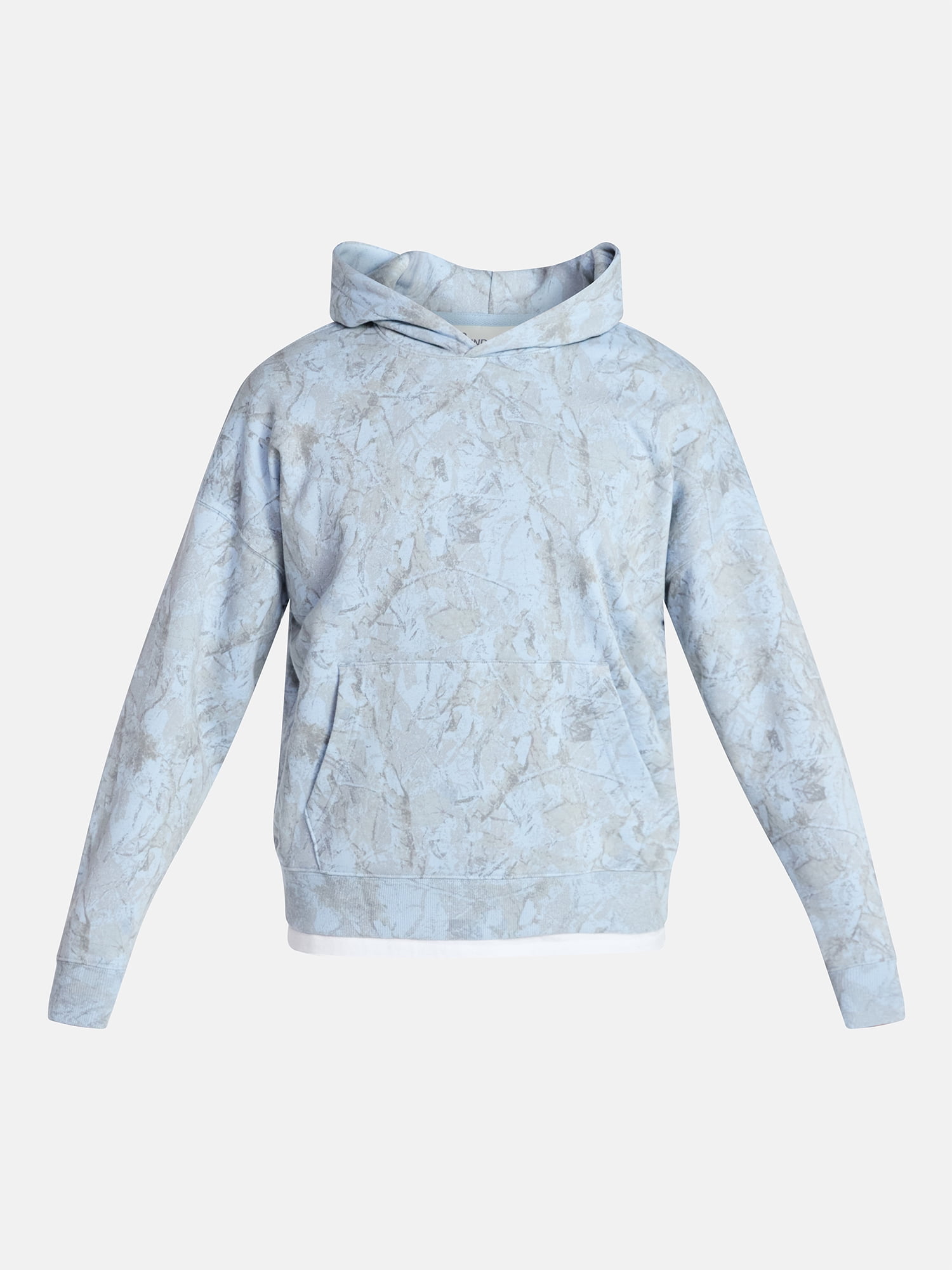 No Boundaries Oversized Hoodie with Long Sleeves, Men's XS-4XLT