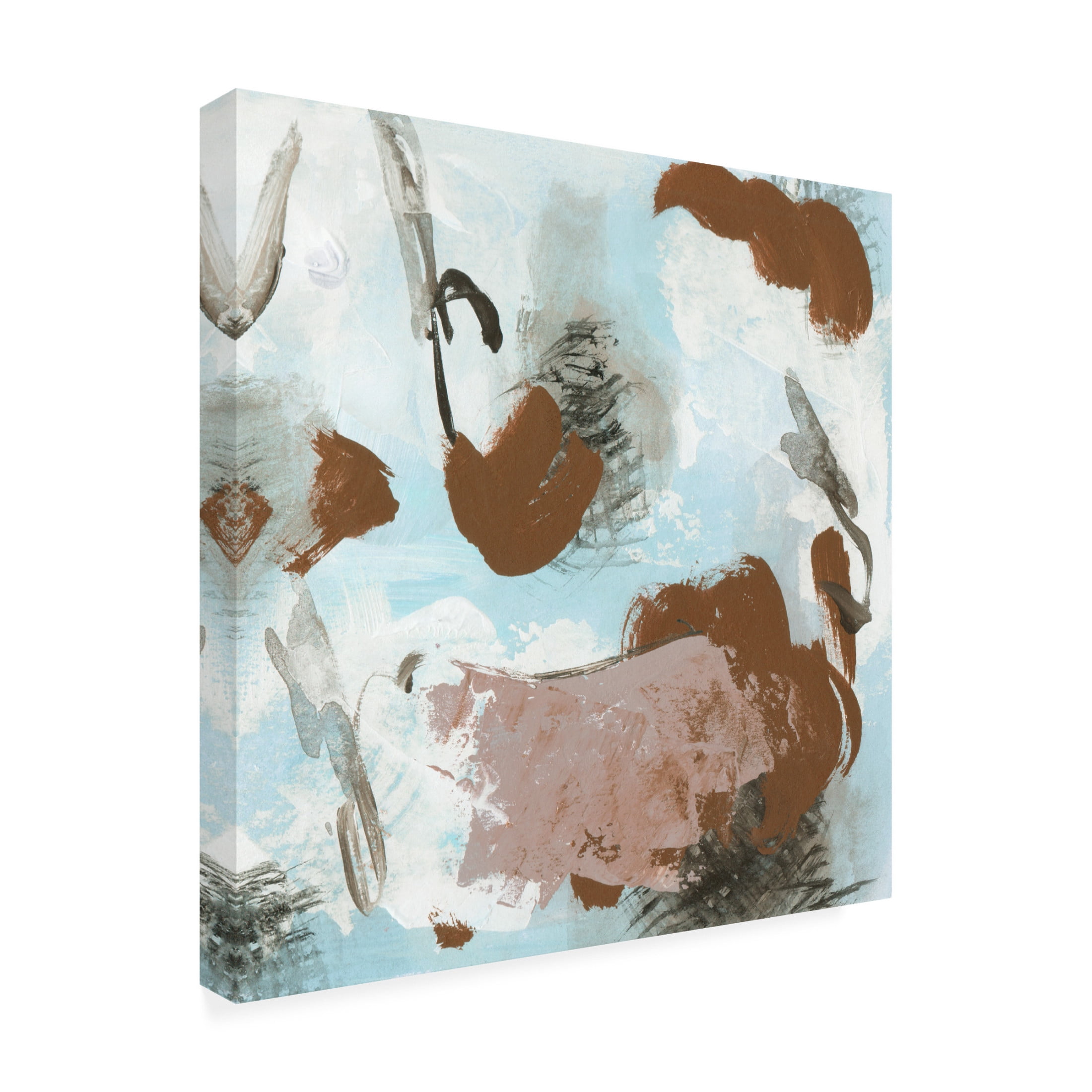 Canvas Wall Art - Melissa Wang 'Free as Air III' Wall Art for Living Room, Bedroom, or Office Décor by Trademark Fine Art - 14 x 14 Inches
