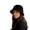 Black, variant on Unisex Winter Fall Leopard Print Caps Captain Fashion Sailor Painter Adjustable Cabbie Beret Hats