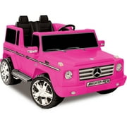 Kid Motorz 12V Mercedes Benz G55 AMG Two-Seater Ride-On, Pink