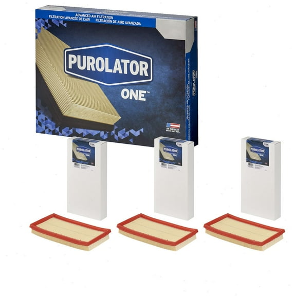 3 pc Purolator ONE A11479 Air Filters for Intake Inlet Manifold Fuel Delivery Filters