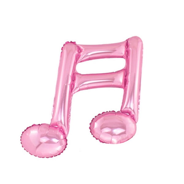 NUOLUX Music Note Foil Balloon Birthday Sixteen Note Mylar Balloons for ...