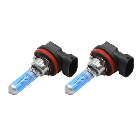 - 2Pcs DC 12V 55W H11 White Halogen Bulb Car Headlight Fog Light DRL Driving Lamp