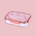 thumbnail image 2 of Hot Sale!Lunch Box For Workers, Girls, Microwave Heating Lunch Box, Student-specific Compartment Plastic Lunch Box, 2 of 3