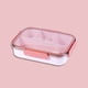thumbnail image 1 of Kitchen aid Lunch Box For Workers, Girls, Microwave Heating Lunch Box, Student-specific Compartment Plastic Lunch Box, 1 of 2