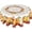 Orange, variant on Autumn Pumpkins Tablecloth 60 Inch Round Thanksgiving Table Cloth Fall Maple Leaves Table Cover Waterproof Tablecloths for Holiday Dinner Room Picnic Indoor Outdoor Party Harvest Decoration