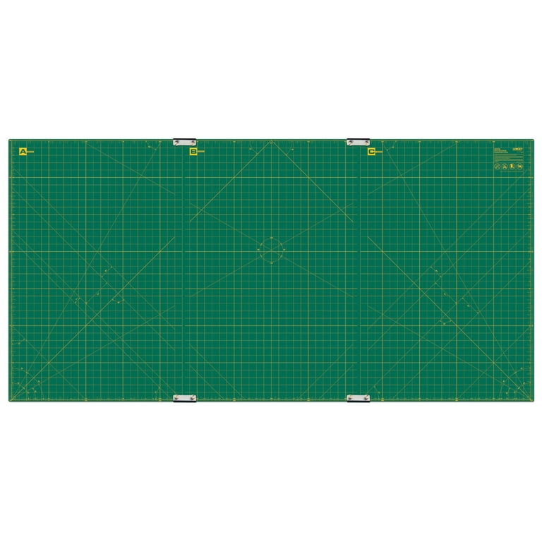 61001 Rotary Cutting Mat with Grid, Triple Layer Surface - POWERTEC
