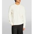 thumbnail image 2 of Rag & Bone Men's Lightweight Waffle Henley Tee Ivory, 2 of 2