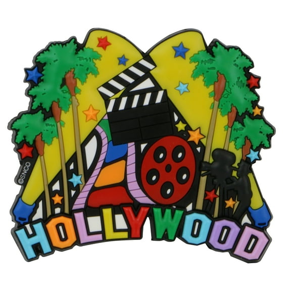 Hollywood Magnet 3D Rubber