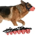 thumbnail image 3 of NIBOLOG Dog Muzzle Adjustment Breathable Hollow Anti Bark Bite Chew Pet Mouth Cover Pet Supplies, 3 of 7