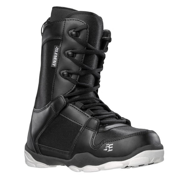 5th Element ST-1 Men's Snowboard Boots - Black / White