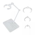 thumbnail image 1 of kusrkot 4X Assemblage 1/144 Figurine Support Support Support Base Transparent pour Poupée, 1 of 9