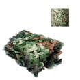 thumbnail image 2 of SPRING PARK 2x3m Woodland Camo Netting Camouflage Net for Camping Hunting Blinds Shooting Military Decoration Sunshade, 2 of 7