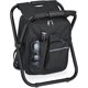 thumbnail image 1 of Camping Stool with Pocket, Folding, Portable, Lightweight, 42x35x29 cm, Carry Seat, Polyester, Black, 1 of 5